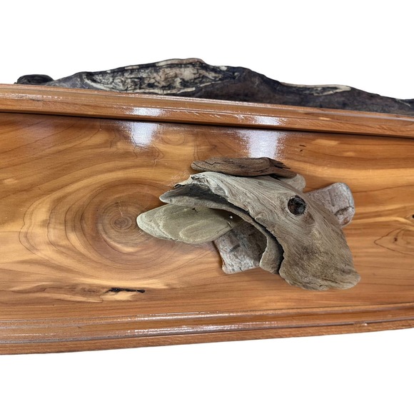 Cedar Box with Lake Michigan, Grand Haven Driftwood Custom designed - Picture 2 of 6